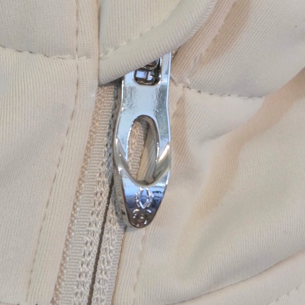 Spyder Womens Off White Hooded Softshell Fleece Lined Jacket Medium - Picture 5 of 8